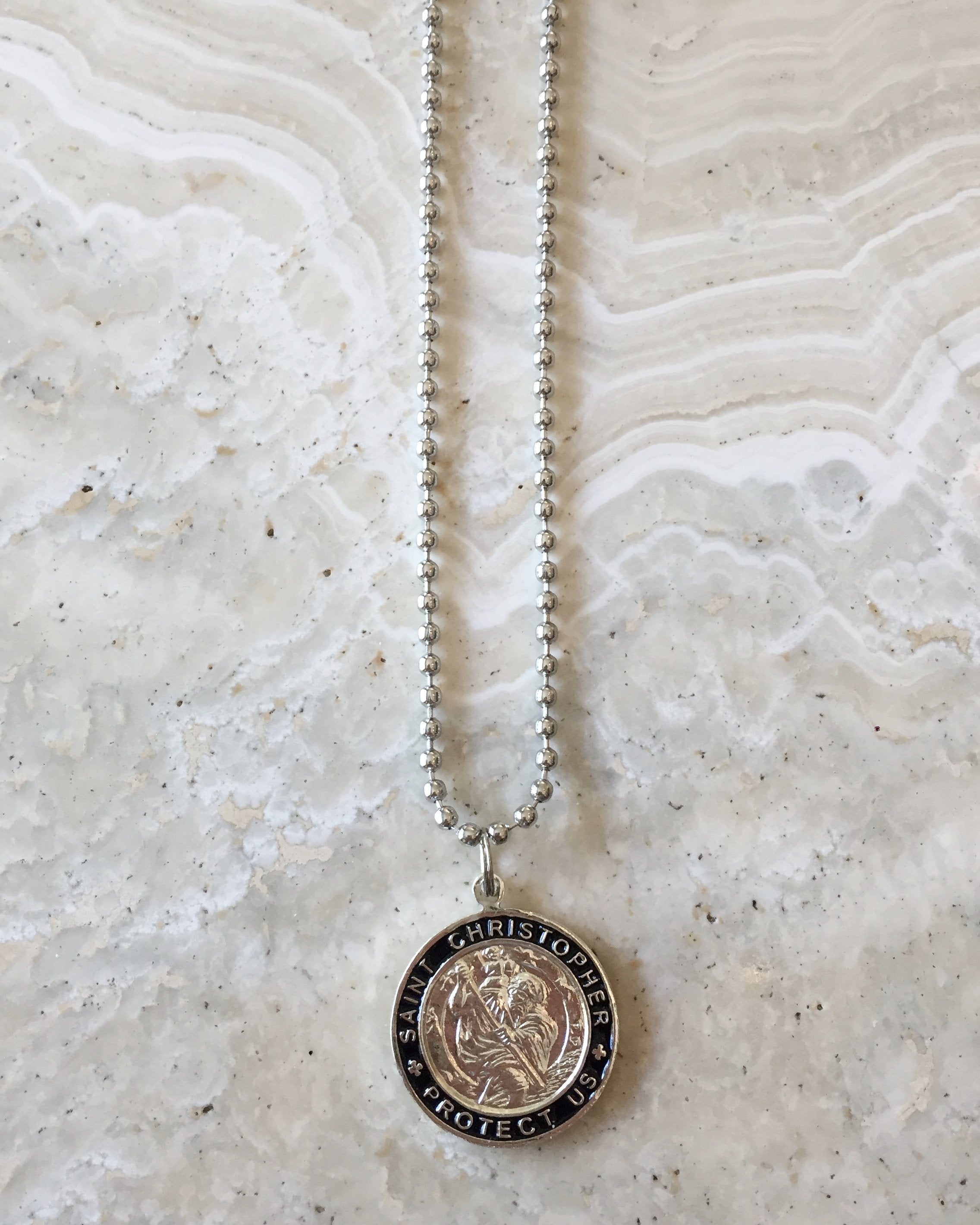 Saint Christopher Necklace. Necklace | by Claudia Olsen | Hawk Talk @  Montclair State | Medium